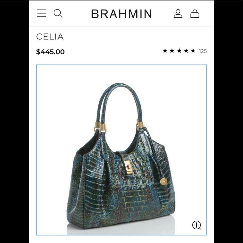 Brahmin Celia Multi Westfield NWT